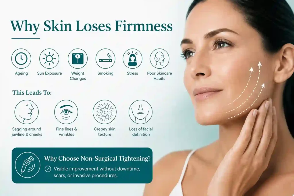 What Makes Skin Lose Firmness and Why Do People Seek Non-Surgical Tightening Wrexham?